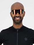 Sportowe okulary Rogelli Pulse - Czarne - 7
