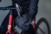Nieprzemakalne zimowe rękawiczki zimowe Rogelli NOVA LOBSTER dla rowerzystów, czarne - 4