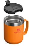 Kubek kempingowy z pokrywką Stanley Camp Mug 0,35L - Goldenrod Coral - 3
