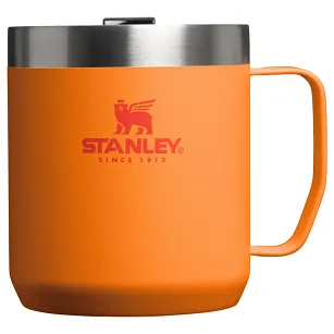 Kubek kempingowy z pokrywką Stanley Camp Mug 0,35L - Goldenrod Coral