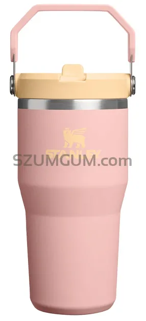 Kubek termiczny Stanley IceFlow™ Flip Straw 0.59L - peach rose