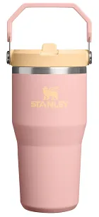 Kubek termiczny Stanley IceFlow™ Flip Straw 0.59L - peach rose
