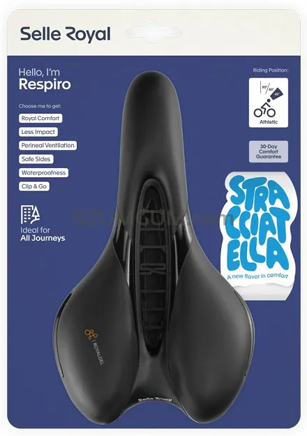 Siodełko Selle Royal - Respiro Athletic 45° Stracciatella
