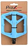 Pedały ProX Base 42 - nylonowe, oś boronowa, odblaski - niebieskie - 2