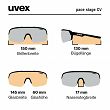 Okulary UVEX Pace Stage CV - black matt / mirror silver - 6