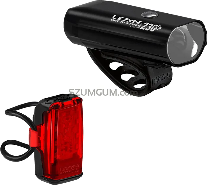 Zestaw lampek Lezyne Hecto 230+ / KTV+ StVZO