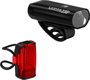 Zestaw lampek Lezyne Hecto 230+ / KTV+ StVZO