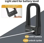 Zapięcie U-lock Rockbros RBNS1 SMART z czytnikiem NFC - 7