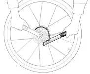 Bacik do ściągania kasety Topeak Chain Whip - 2