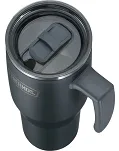 Duży termokubek Thermos Refreshing 1,1 L - z uchwytem i słomką - matowo czarny - 5