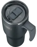 Duży termokubek Thermos Refreshing 1,1 L - z uchwytem i słomką - matowo czarny - 6