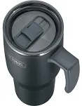 Duży termokubek Thermos Refreshing 1,1 L - z uchwytem i słomką - matowo czarny - 7