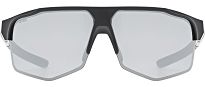 Okulary sportowe UVEX Axos set - black matt / mirror silver - 3