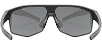 Okulary sportowe UVEX Axos set - black matt / mirror silver - 4