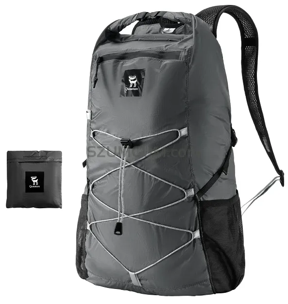 Ultralekki, wodoodporny, składany plecak Qunature H49, 20 L - black