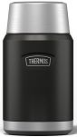 Termos na jedzenie z składaną łyżką i kubkiem Thermos ICON 710 ml - granit - 2