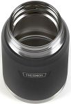 Termos na jedzenie z składaną łyżką i kubkiem Thermos ICON 710 ml - granit - 4