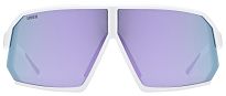 Okulary UVEX Sportstyle 237 - white matt / mirror lavender - 3