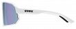 Okulary UVEX Sportstyle 237 - white matt / mirror lavender - 2