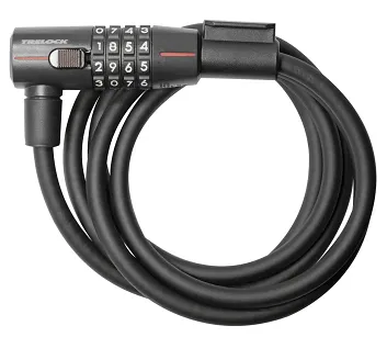 Linka stalowa z zamkiem szyfrowym Trelock SK 415 Code - 180cm/15mm