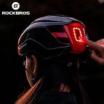 Kask rowerowy Rockbros ZK-077 z zintegrowanym oświetleniem 360°, white - 6