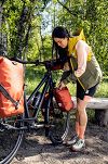 Torba na widelec Ortlieb Fork-Pack Plus 5,8L - salsa dark chili - 9