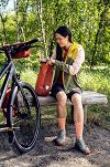 Torba na widelec Ortlieb Fork-Pack Plus 5,8L - salsa dark chili - 10