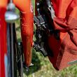 Torba na widelec Ortlieb Fork-Pack Plus 5,8L - salsa dark chili - 8
