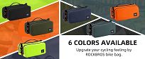 Podręczna torebka na ramę roweru Rockbros 071 black 2x1L - 9