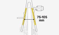 Tylny bagażnik Topeak TETRARACK R2 Szosa/ Gravel / MTX 2.0 - 6