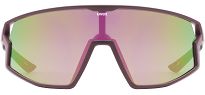 Okulary sportowe UVEX Skyryse - burgundy matt / mirror rose - 2