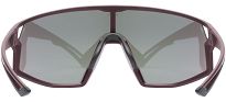 Okulary sportowe UVEX Skyryse - burgundy matt / mirror rose - 3