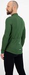 Ocieplana bluza rowerowa Rogelli ESSENTIAL DWR, zielona - 5