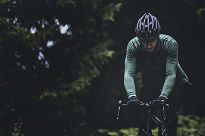 Ocieplana bluza rowerowa Rogelli ESSENTIAL DWR, zielona - 8