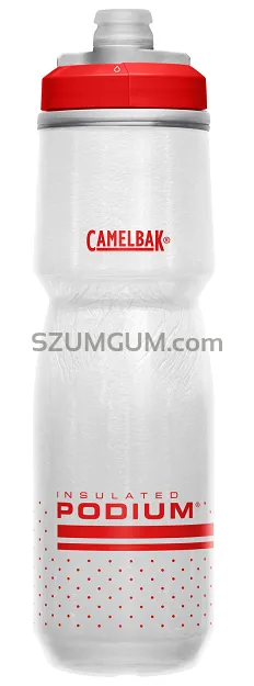 Bidon termiczny CamelBak Podium Chill 710ml / 24oz - white red