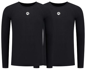 Funkcjonalna koszulka termiczna Rogelli CORE II / 2 sztuki / czarna / unisex