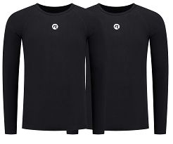 Funkcjonalna koszulka termiczna Rogelli CORE II / 2 sztuki / czarna / unisex