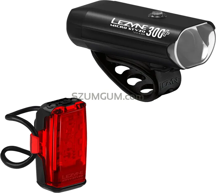 Zestaw lampek Lezyne Micro 300+ / KTV+ StVZO