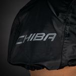 Pokrowiec na kask rowerowy CHIBA z osłoną szyi, czarny - 8