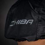 Pokrowiec na kask rowerowy CHIBA z osłoną szyi, czarny - 8