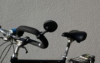 Lusterko rowerowe AJS Mini na obejmę - 5