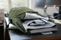 Sakwa rowerowa Deuter Mainhattan 17+10 khaki clay - 12