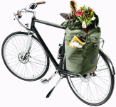 Sakwa rowerowa Deuter Mainhattan 17+10 khaki clay - 6