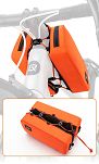 Podręczna torebka na ramę roweru Rockbros 071 orange 2x1L - 8
