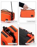 Podręczna torebka na ramę roweru Rockbros 071 orange 2x1L - 7
