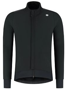 Ultralekka kurtka rowerowa Rogelli DISTANCE II - bez ocieplenia, czarna