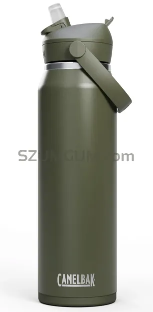 Butelka termiczna Camelbak Thrive Flip Straw Insulated SST 950 ml / 32 oz - moss