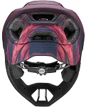 Kask dziecięcy Uvex React jr. fullface, ze zdejmowaną szczęką - cranberry matt - 5