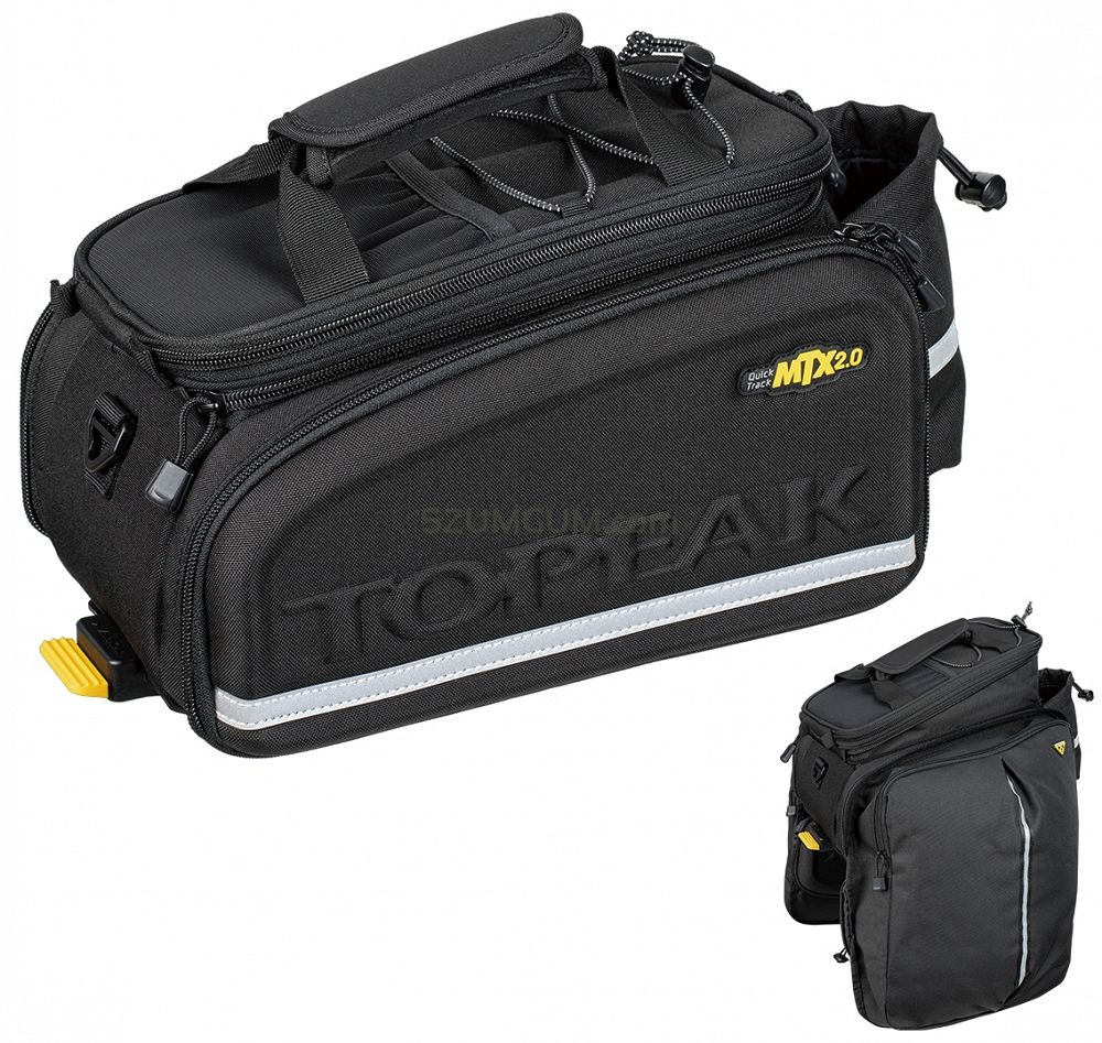 わらびもちTOPEAK MTXバッグ と QR BEAM RACK Torba na bagażnik Topeak MTX Trunk Bag DXP 2.0 (z bokami)