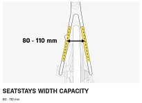 Bagażnik tylny Topeak Tetrarack GR2 (Gravel) MTX 2.0 - 11
